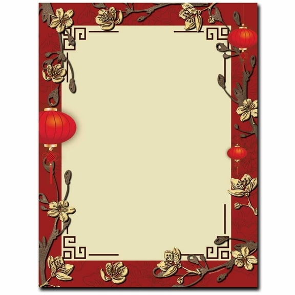 Paper Lanterns Letterhead Laser & Inkjet Printer Paper, 80 Sheets per Pack