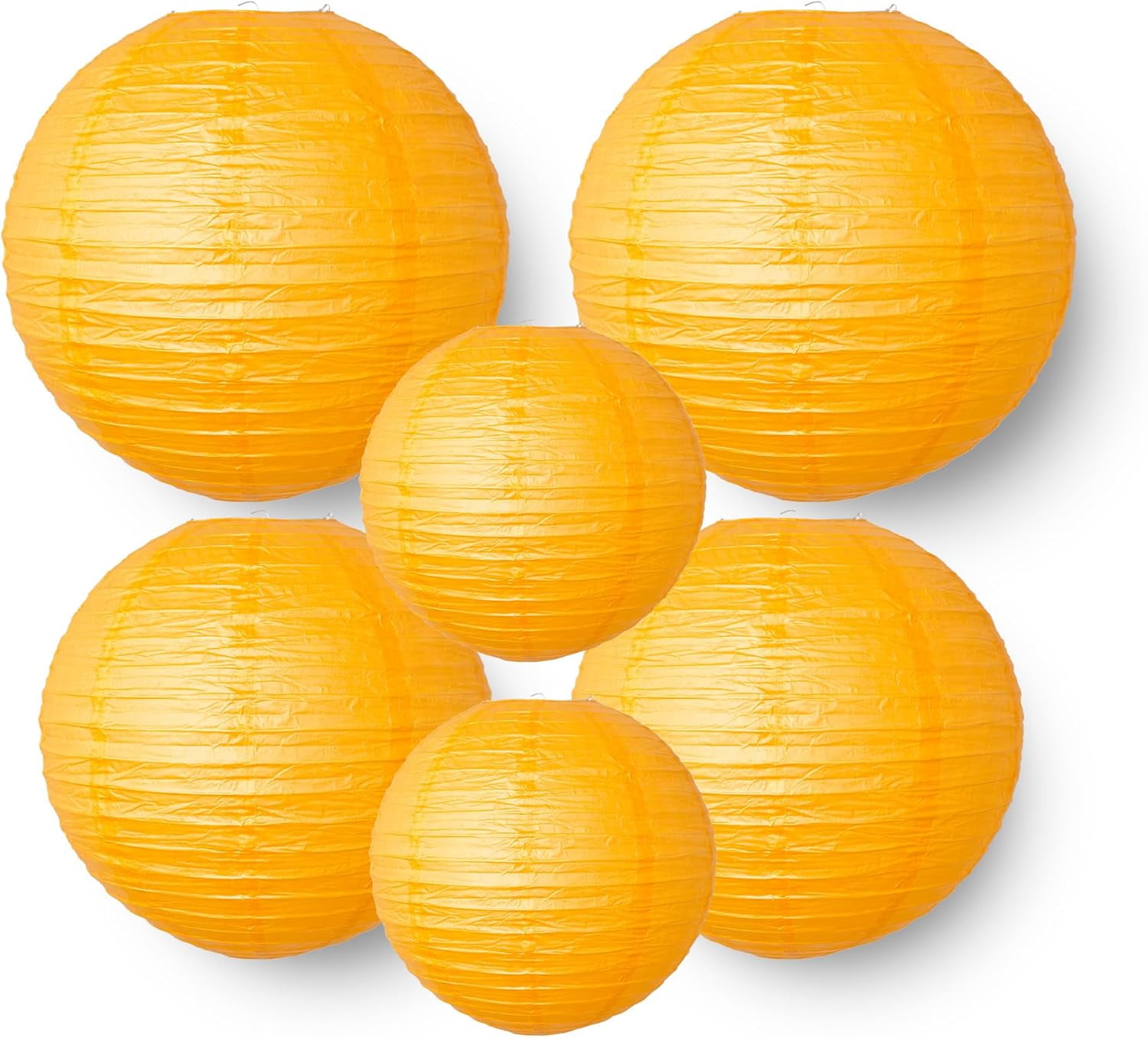 Paper Lanterns Party Decorations 6 PCS Round Hanging Lanterns Chinese  Japanese Paper Lantern Lamp for Birthday Wedding Baby Bridal Shower  Christmas Home Decor - Walmart.com, image size:1500x1356