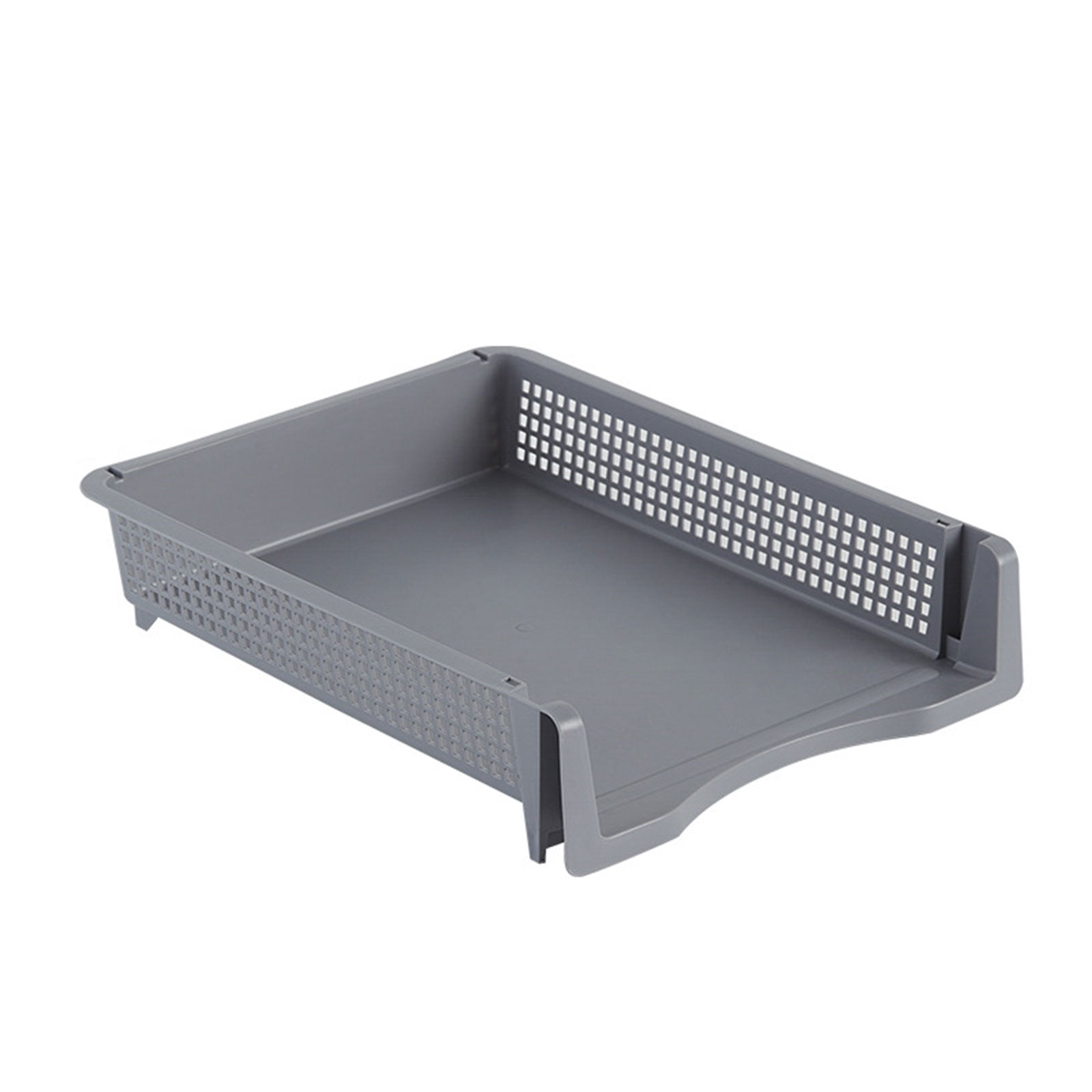 Stackable Document Rack Extension Riser Paper Letter Tray Stackable Document Tray Desk File Organizers Paper ...