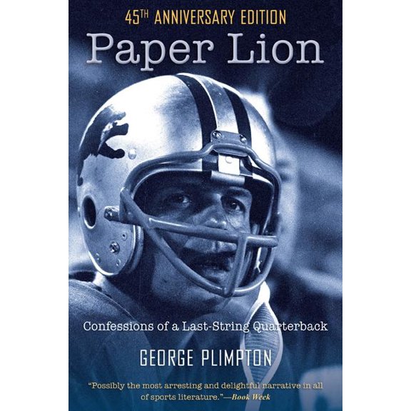 Pre-Owned Paper Lion : Confessions of a Last-String Quarterback (Edition 45) (Paperback)