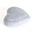 thumbnail image 1 of Paper Mache, Heart - 10.3 x 10.3 x 3.1 in., 1 of 1