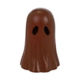 thumbnail image 1 of Paper Mache Ghost Halloween Decoration,DIY-Friendly Tabletop Decor,Small Little Resin Ghost Figurine,Eco-Friendly Decorative Craft for Halloween Party Favors Dollhouse Collectible(4x2.6")(Coffee), 1 of 9