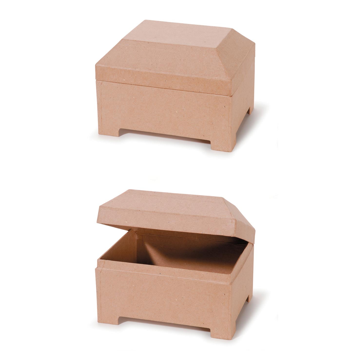 Paper Mache Jewelry Box