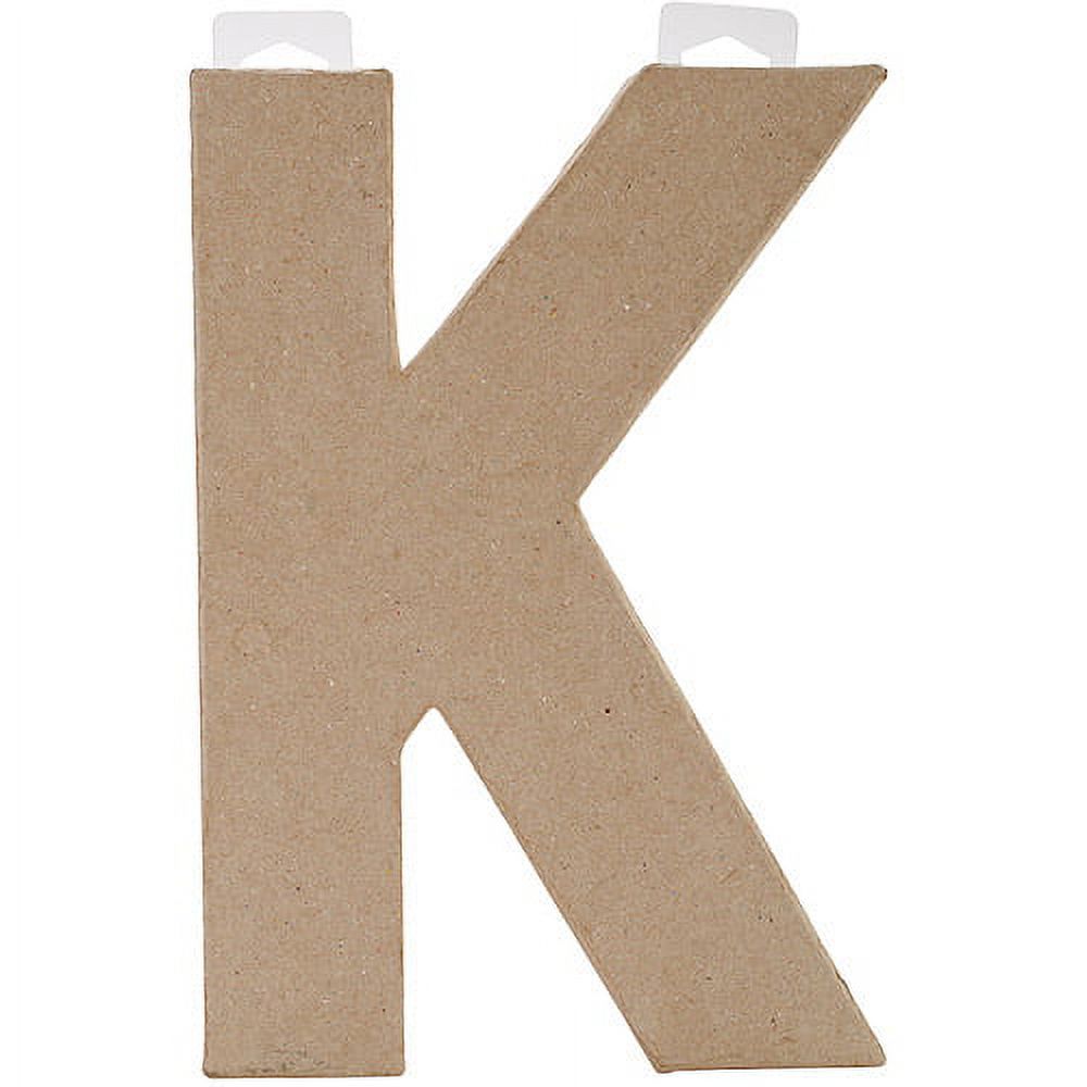 Core'dinations Darice Lettera In Cartapesta 20x14 Cm – 'O' – Per Decorazioni E Lavoretti Creativi