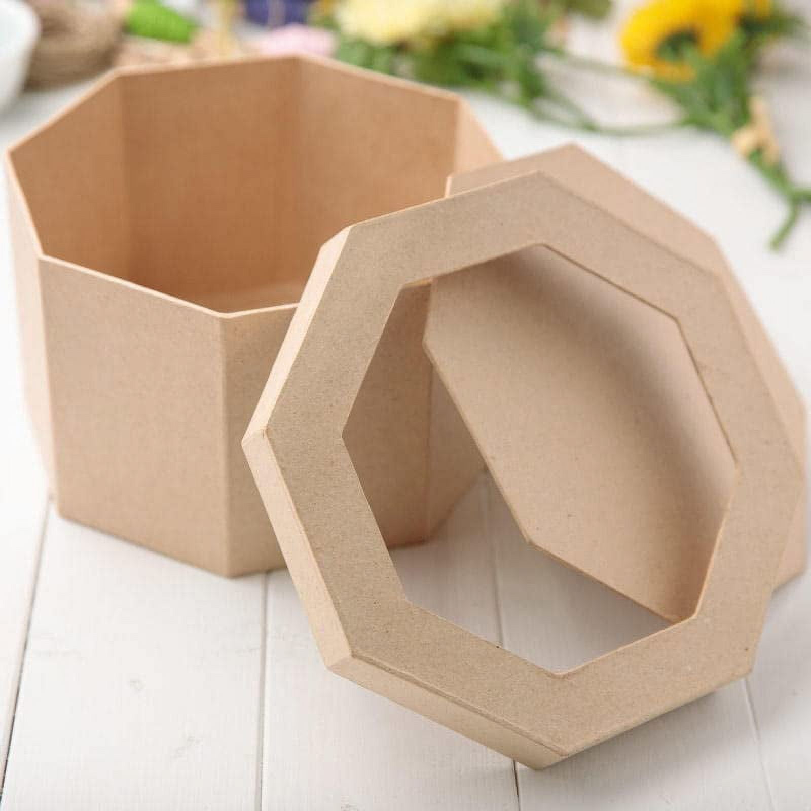 Paper Mache Picture Frame Octagon Box Octagon Papier Mache Cardboard