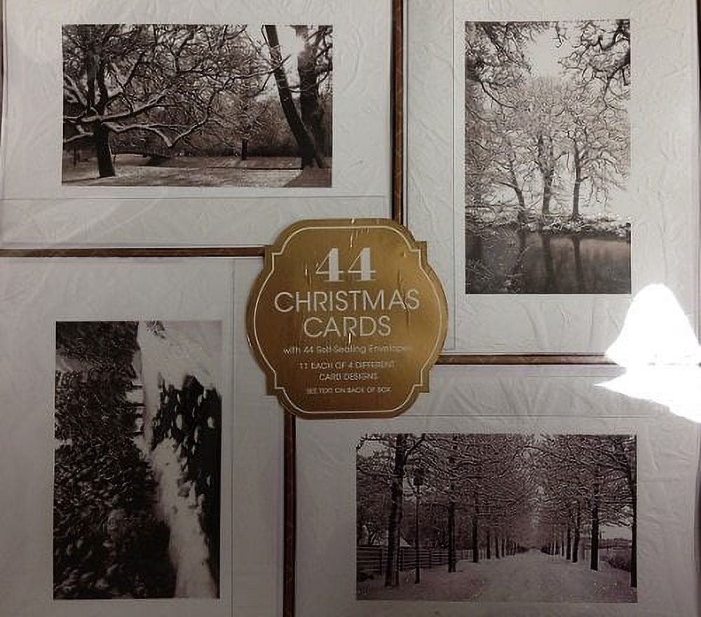 Paper Magic Christmas Cards 44 ct 864072 WINTER