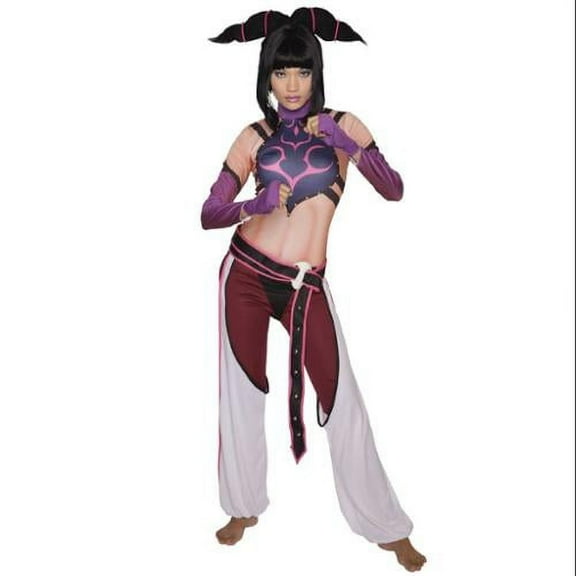 Paper Magic Group Street Fighter Juri Costume Adult Womens Large 12-14 Female