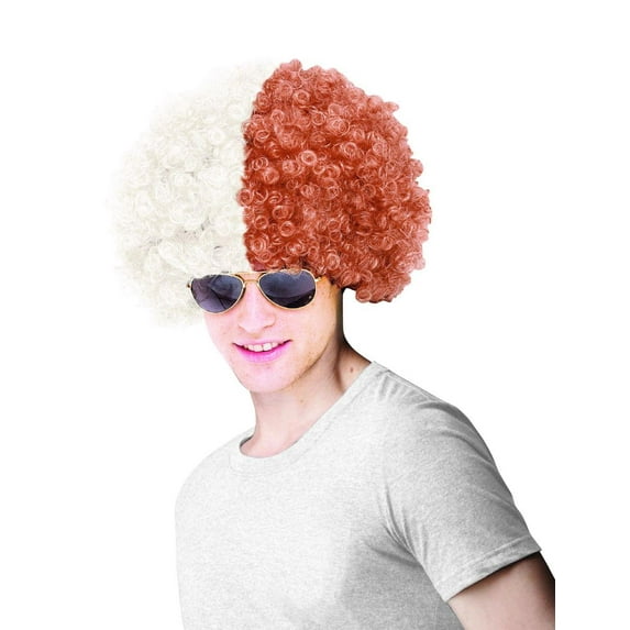 Paper Magic Group The University of Texas at Austin Costume Wig Adult One Size Fits Most Unisex