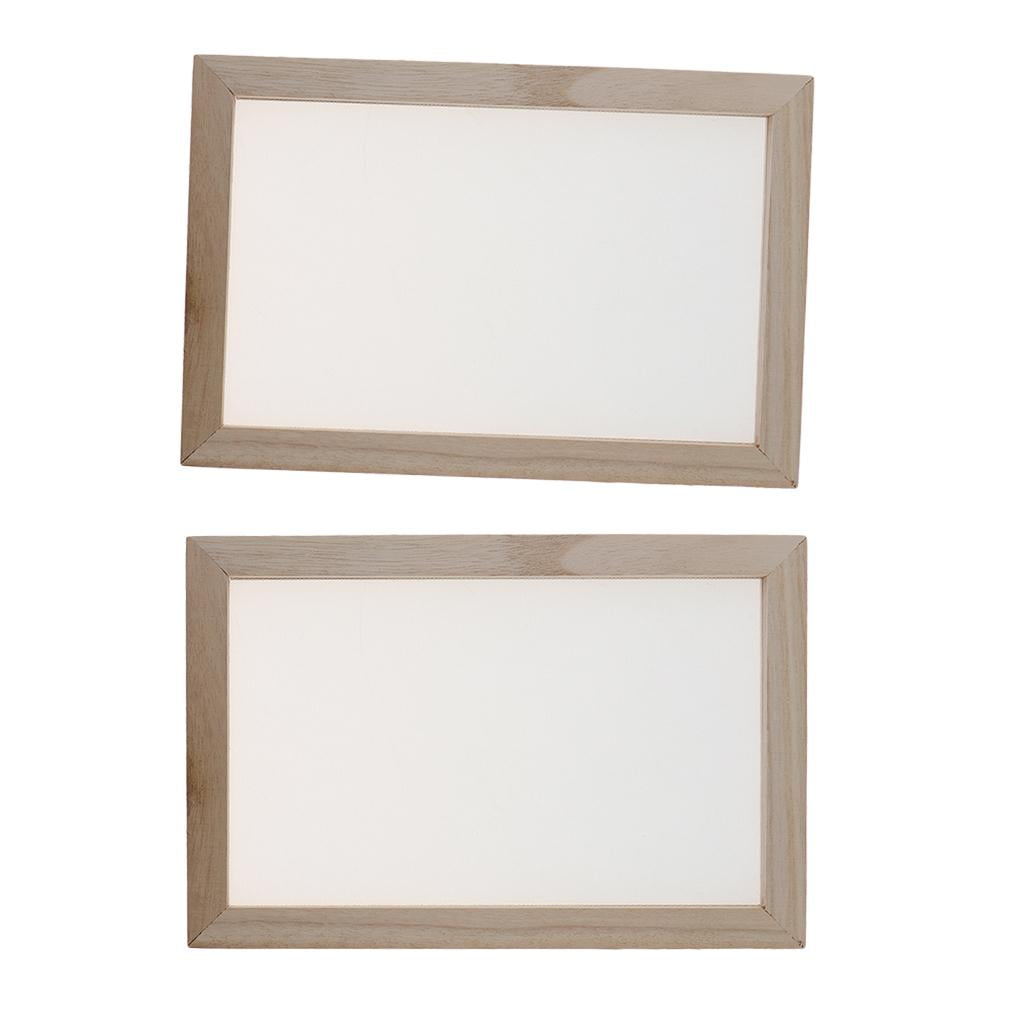 Paper Making 2pcs Papermaking Screen Frame and Deckle and s Supplies