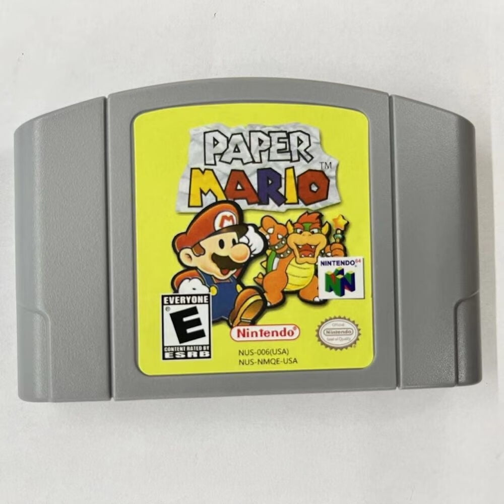 Paper Mario N64 Game,US Version - Walmart.com