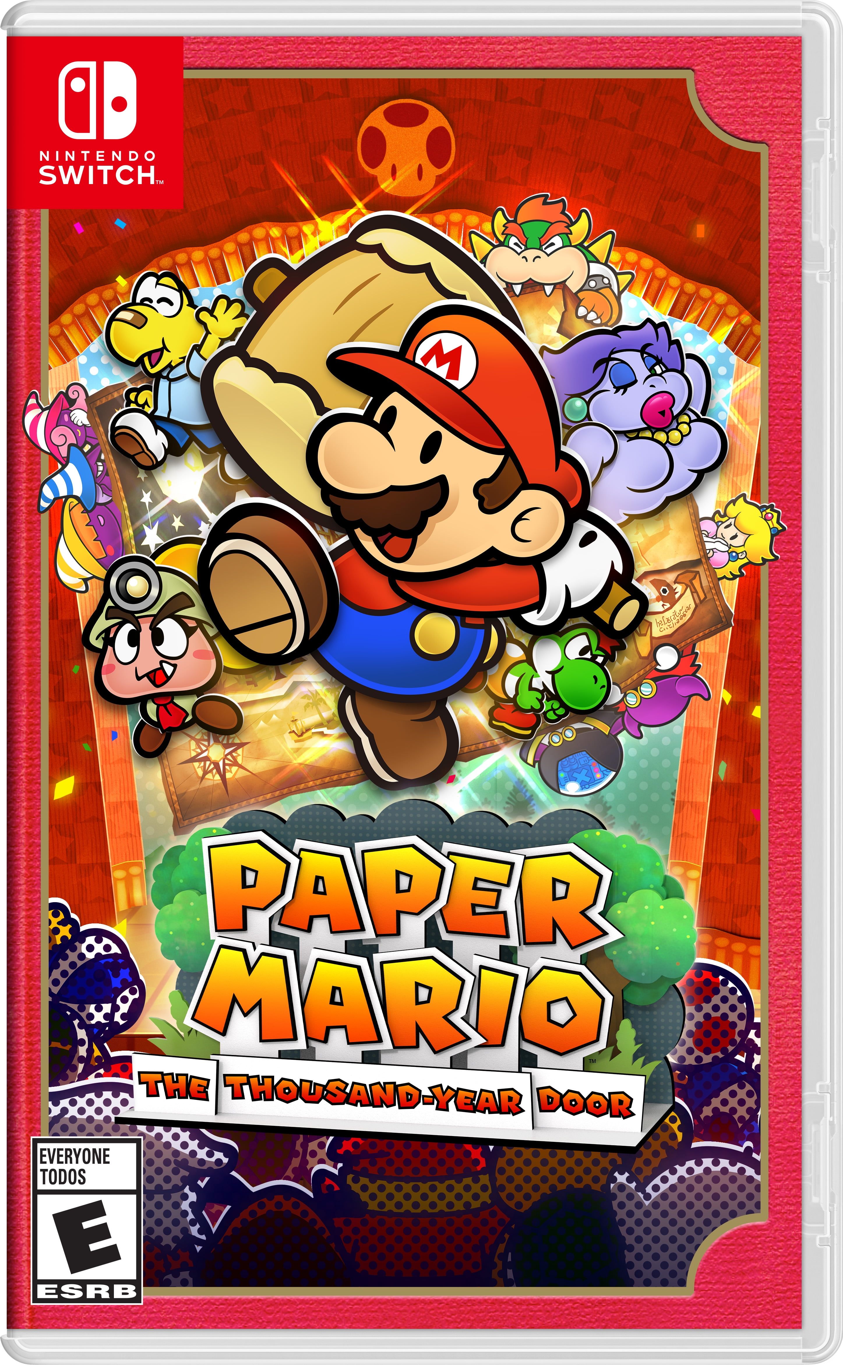 完璧 Mario Super Brothers: Door Thousand-Year The Mario: Paper Nintendo Switch