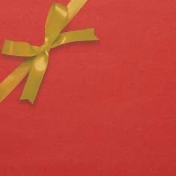 Paper Mart Red Dyed Gift Wrap 30" x 15' Roll