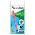 thumbnail image 1 of Paper Mate 2204001 1 mm Medium FlexGrip Ultra Recycled Retractable Ballpoint Pen - Black Ink, Assorted Barrels (1-Dozen), 1 of 5