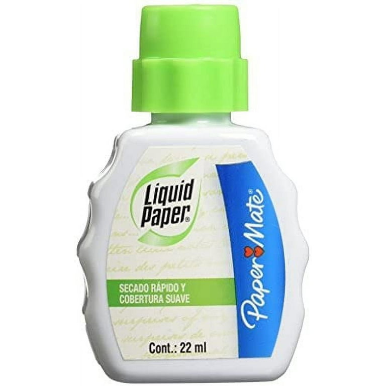 Paper Mate Liquid Correction White out Fluid Canary Yellow Color 22ml  Pap56801 for sale online