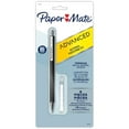 thumbnail image 1 of Paper Mate Advanced Mechanical Pencil, Premium Metal Barrel, Black, 0.7mm #2 Pencil, 1 Count, Includes 5 Erasers, 1 of 8