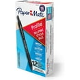 Paper Mate Ballpoint Pen, Profile Retractable Pen, Medium Point (1.0mm