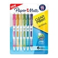 thumbnail image 1 of Paper Mate Clearpoint Mechanical Pencils, HB #2 Lead (0.7mm), Assorted Barrel Colors, 6 Count, 1 of 8