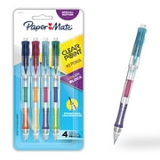Paper Mate Clearpoint Mechanical Pencil, Color Block Special Edition, HB #2 Lead (0.7mm), 4 Count