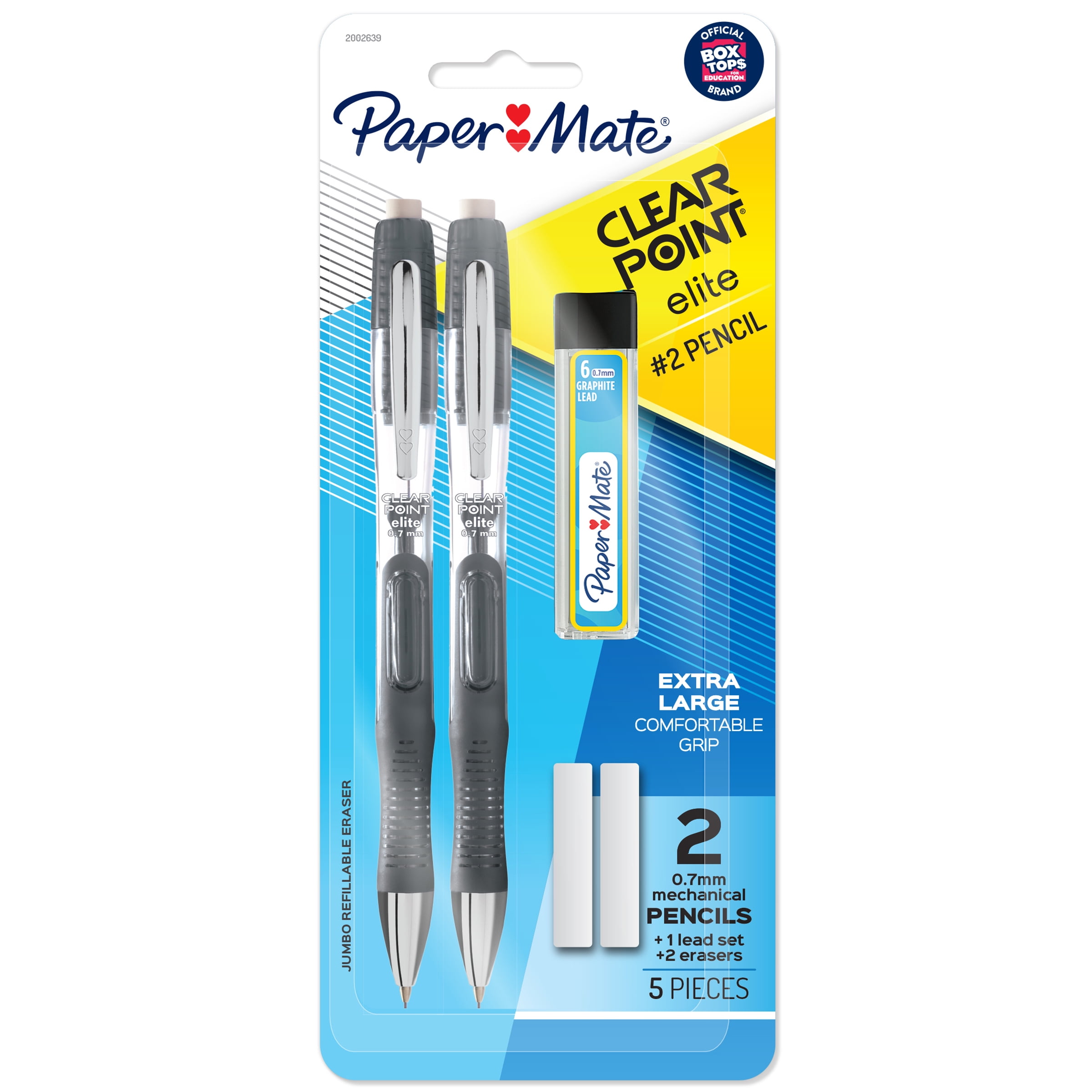 Paper Mate Clearpoint Elite Mechanical Pencil Starter Set, 0.7mm, HB2