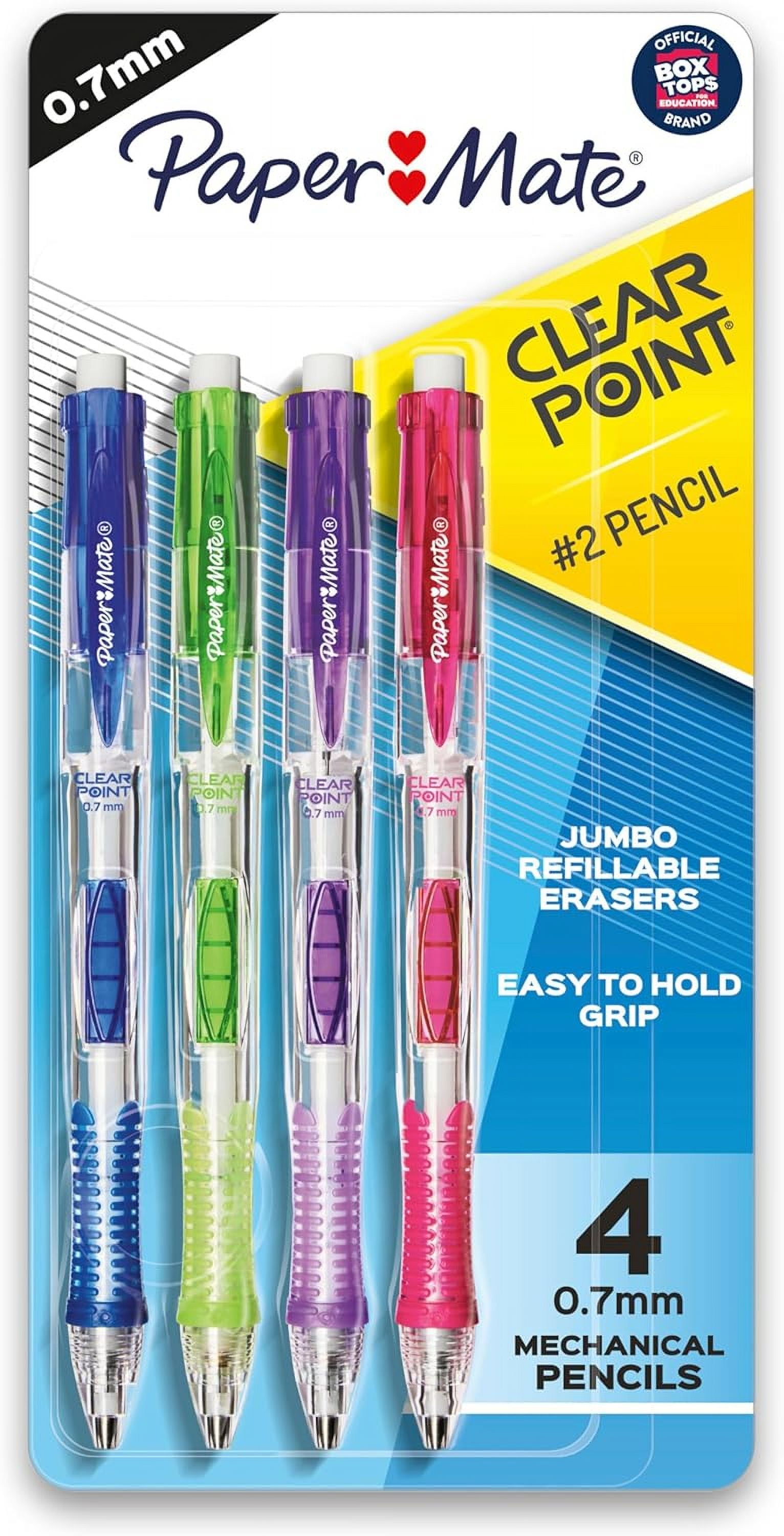 Paper Mate Clearpoint Mechanical Pencils 0.7mm, HB 2 Pencil Set, Art