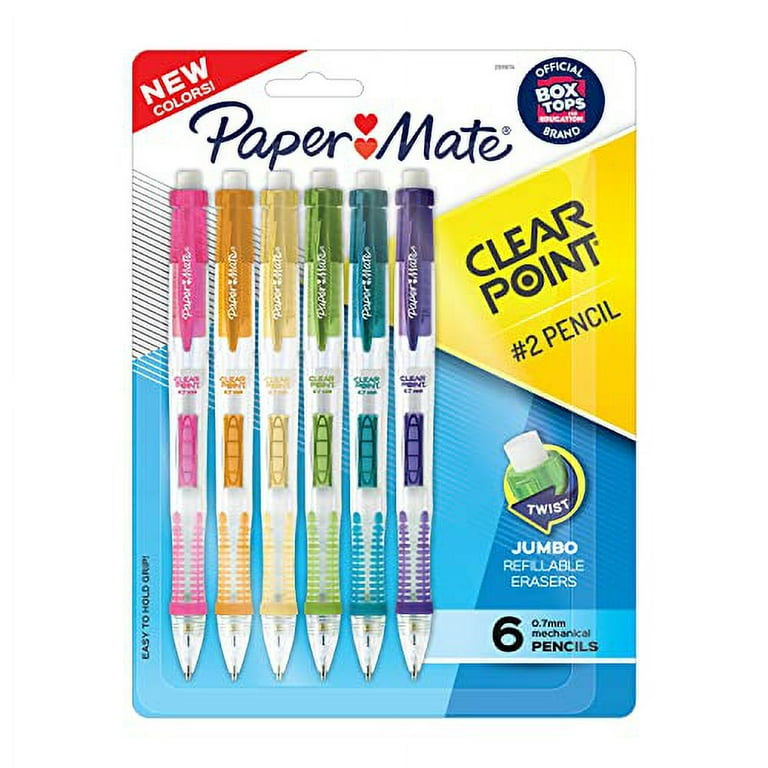 Paper Mate Comfortable Ultra Mechanical Pencils - #2 Lead - 0.7 mm Lead Diameter - Black Lead - Assorted Barrel - 1 / Box Paper Mate Comfortable Ultra Mechanical Pencils - #2 Lead - 0.7 mm Lead Diameter - Black Lead - Assorted Barrel - 1 / Box