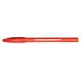 thumbnail image 1 of Paper Mate ComfortMate Ballpoint Stick Pen, Red Ink, Medium, Dozen, 1 of 3