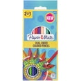 thumbnail image 1 of Paper Mate Double-Ended Colored Pencils 12/Pkg-Round Brights, 1 of 2