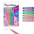 thumbnail image 1 of Paper Mate Flair Felt Tip Pens, #1 Teacher Choice, Medium Point (0.7mm), Limited Edition Candy Pop Pack, 6 Count, 1 of 9