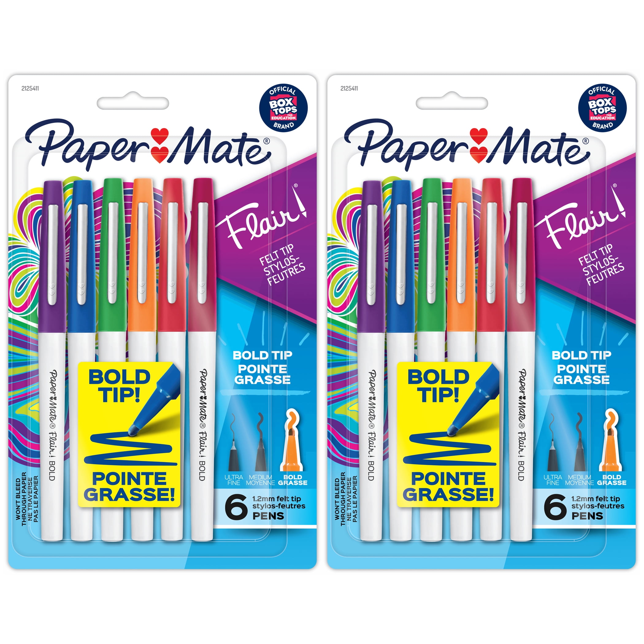 Save on Paper Mate Flair Felt Tip Pen Vivid Colors Order Online