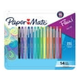 thumbnail image 1 of Paper Mate Flair Felt Tip Pens, Medium Point (0.7mm), Assorted Colors, 14 Count, 1 of 6