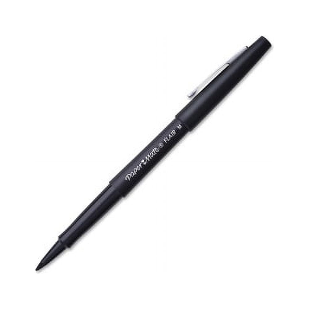 Paper Mate 1865459 Medium Point Black Ink Flair Felt Pen