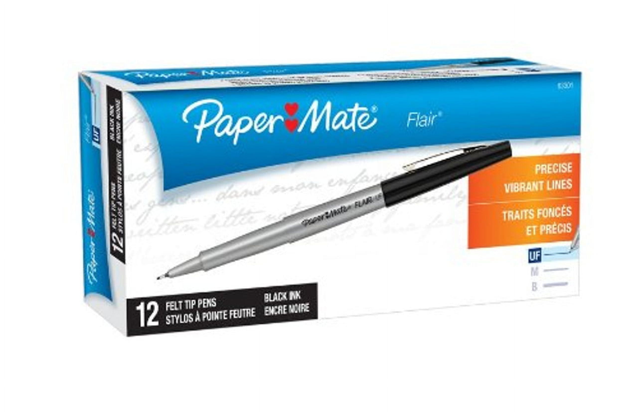 Paper Mate Flair Porous Point Pen Ultra Fine Pen Point Type Black