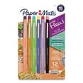thumbnail image 1 of Paper Mate 2125359 Medium 0.7 mm Stick Flair Scented Felt Tip Porous Point Pen - Assorted Ink and Barrel Colors (12/Pack), 1 of 4