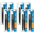 thumbnail image 1 of Paper Mate Flair Tip-Guard Medium Tip Felt Porous Pens, 2 Count Black Pens [8432452PP] (Pack of 8) Total 16 pens, 1 of 1
