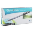 thumbnail image 1 of Paper Mate FlexGrip Ultra Non-Retractable Ballpoint Stick Pen, Black, Pack of 12, 1 of 5