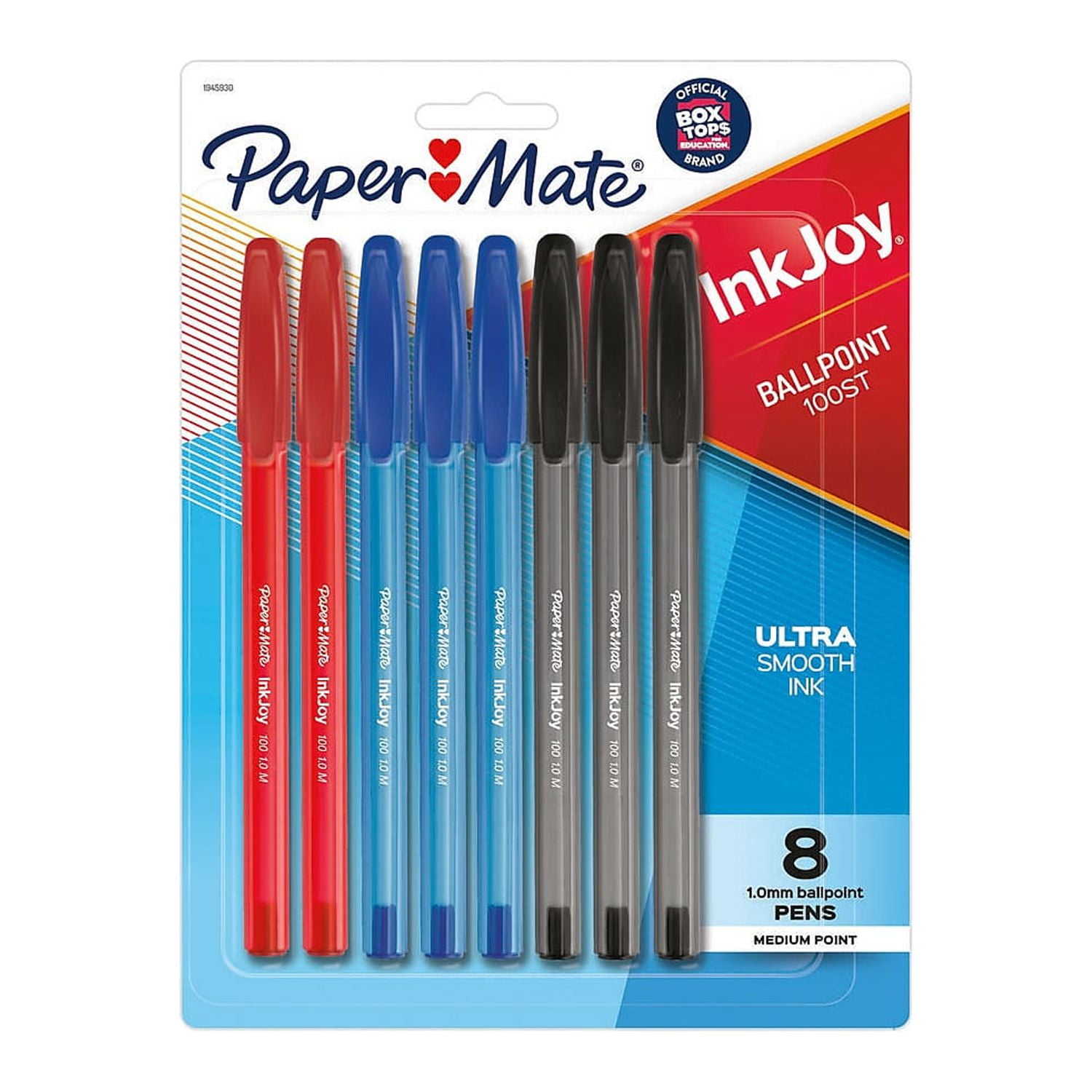 Paper Mate® Inkjoy® Ballpoint Stylo-Bille Ultra Smooth Assorted Ink Pens, 8  ct - Baker's