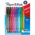 thumbnail image 1 of Paper Mate InkJoy 100ST Ballpoint Pens, Medium Point (1.0mm), Assorted, 18 Count, 1 of 6