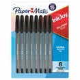 thumbnail image 1 of Paper Mate InkJoy 100ST Ballpoint Pens, Medium Point, Black, 8 Pack, 1 of 7