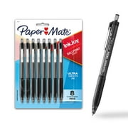 Paper Mate InkJoy 300RT Retractable Ballpoint Pens, Medium Point 1.0 mm, Black, 8 Count