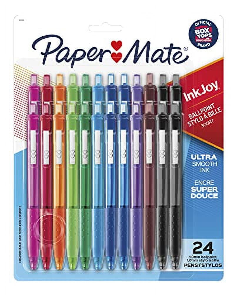 Paper Mate InkJoy 300RT Retractable Ballpoint Pens, Medium Point, 10