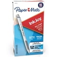 thumbnail image 1 of Paper Mate InkJoy 700RT Retractable Ballpoint Pens, Medium Point, White Barrel, Blue Ink, 12 Count, 1 of 4