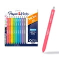 thumbnail image 1 of Paper Mate InkJoy Bright Pens, Gel Pens with Paint-like Ink, Medium Point (0.7 mm), Retractable, Assorted Brighter Colors, 10 Count, 1 of 7