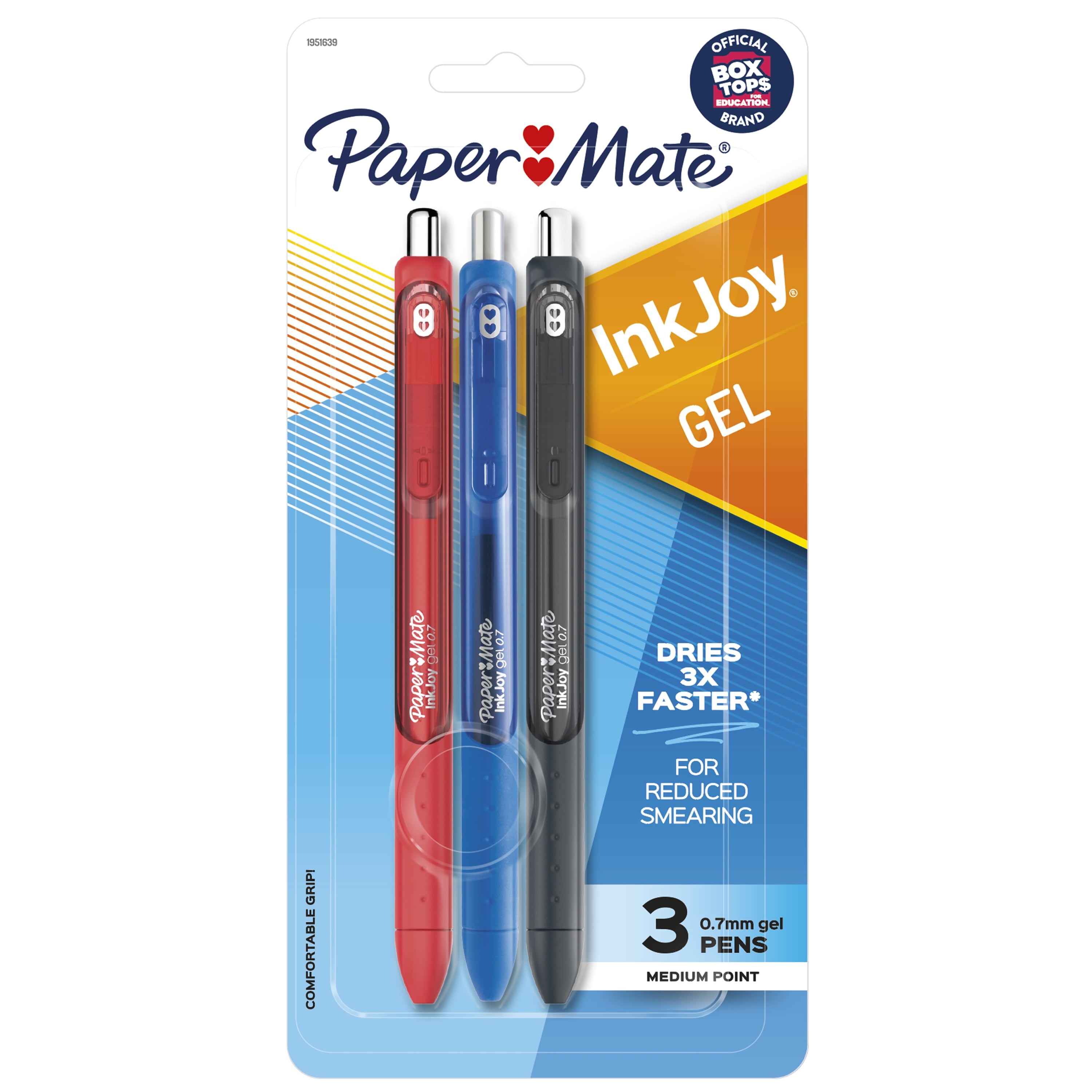 SET OF 10/colored Ink Glitter Paper Mate Inkjoy Pens/everyday 