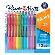 Paper Mate InkJoy Gel Pens, Medium Point (0.7 mm), Assorted Colors, 10 Count - rated 4.7 stars from 4281 reviews