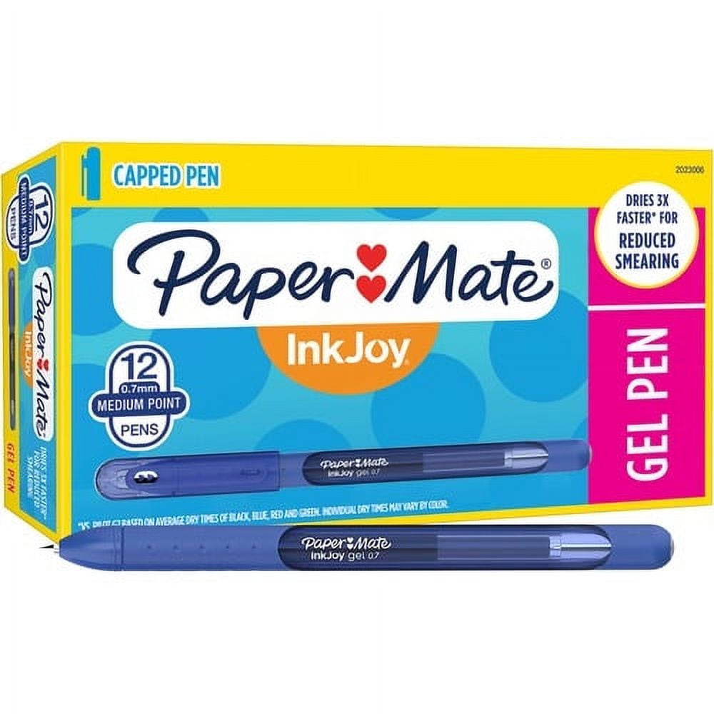 Paper Mate InkJoy Gel 0.7 Pen 1951721, Blue Gel Ink