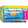 thumbnail image 1 of Paper Mate InkJoy Gel Pens, Medium Point (0.7mm), Dark Blue, Capped, 12 Count, 1 of 7
