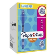 Paper Mate InkJoy Gel Pens, Medium Point (0.7mm), Dark Blue, Capped, 36 Count
