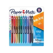 أقلام جل Inkjoy من Paper Mate ، نقطة متوسطة ، متنوعة ، 10 Count