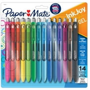 Paper Mate InkJoy Pens, Gel Pens, Medium Point (0.7 mm), Assorted, 14 Count