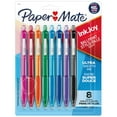 thumbnail image 1 of Paper Mate InkJoy Retractable Ballpoint Pen, 1.0 mm, Assorted Colors, 8 Count, 1 of 8